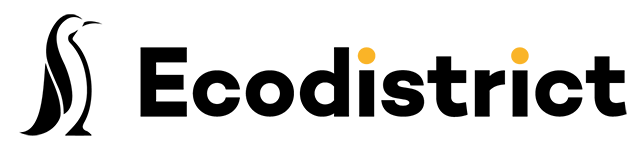 Logo EcoDistrict negre